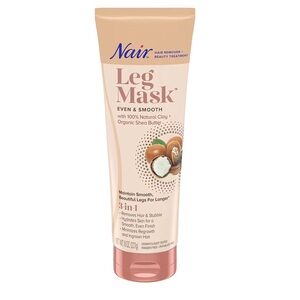 Nair Hair Remover & Beauty Treatment, Leg Mask, Even and Smooth Shea Butter